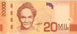 Costa Rica - 20,000 Colones - P-278 - 2009 dated Foreign Paper Money